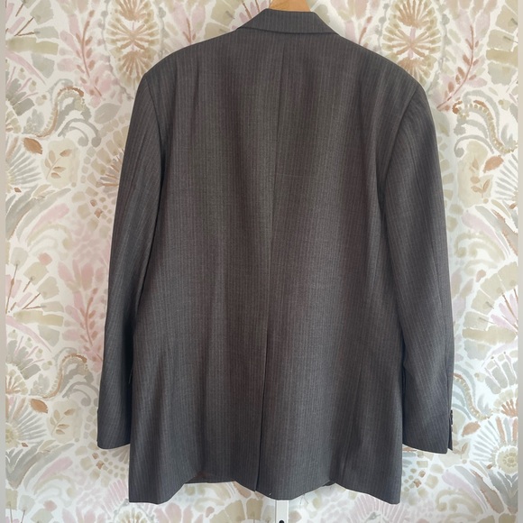 Christian Dior 2 PC Grey Suit - Size 43R - Picture 7 of 11